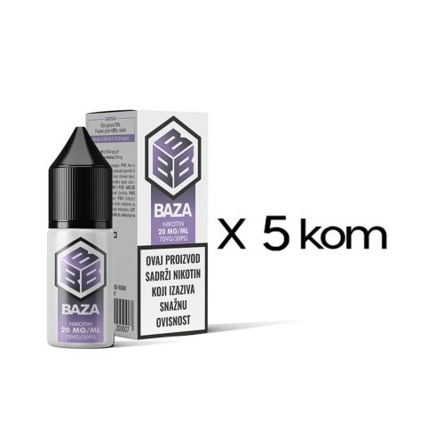 BAZA Nikotinski booster 70/30 10ml 20mg 5/1