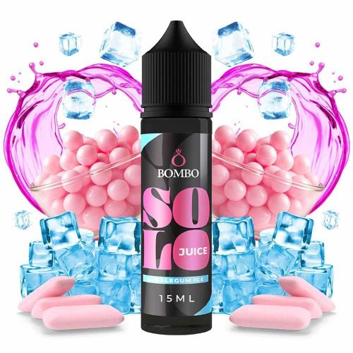 Bombo Solo Juice Bubblegum Ice 15ml/60ml
