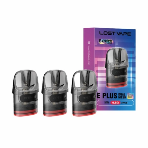 Lost Vape E-Plus Dual Mesh, 3ml Pod Tank 3/1