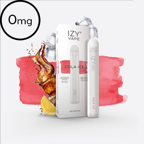 IZY ONE - Cola Ice 0mg, 600puffs