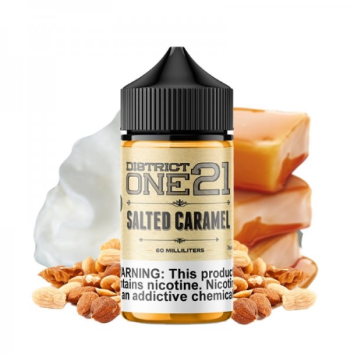 Five Pawns - District One21 Salted Caramel 0mg 50ml