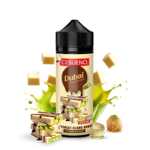 Dubai Chocovape White 0mg 100ml - Cebueno