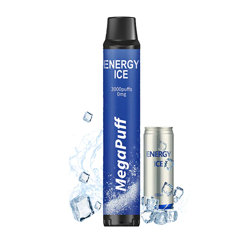 MegaPuff 3000 - Energy Ice 0mg