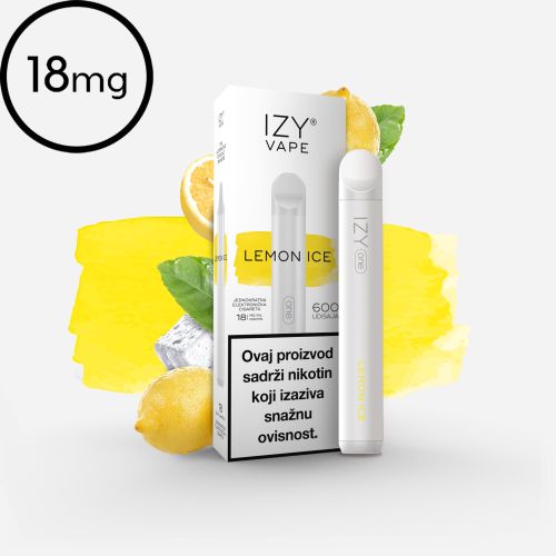 IZY ONE - Lemon Ice 18mg, 600puffs