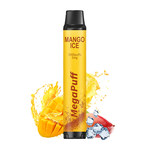 MegaPuff 3000 - Mango Ice 0mg