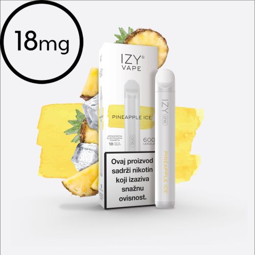 IZY ONE - Pineapple Ice 18mg, 600puffs