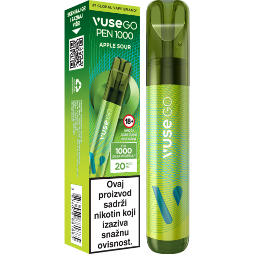 VUSE GO PEN 1000 - Apple Sour