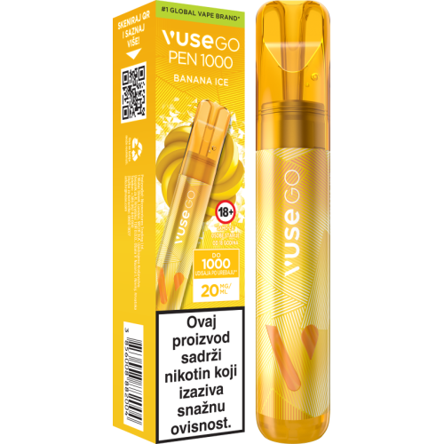 VUSE GO PEN 1000 - Banana Ice