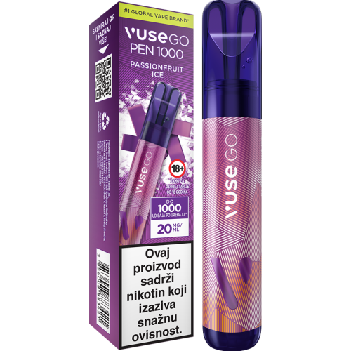 VUSE GO PEN 1000 - Passion Fruit Ice