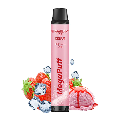 MegaPuff 3000 - Strawberry Ice Cream