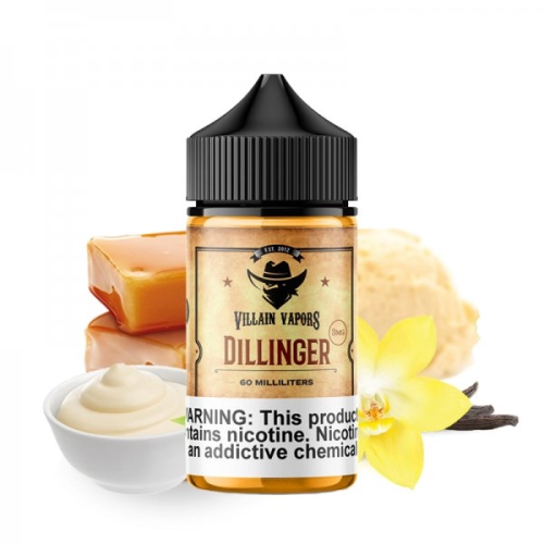 Five Pawns - Villain Vapors Dillinger 0mg 50ml