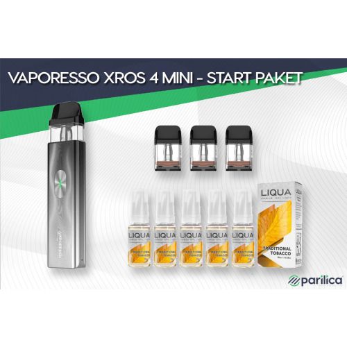 Vaporesso XROS 4 Mini 1000mAh Start Paket za mjesec dana