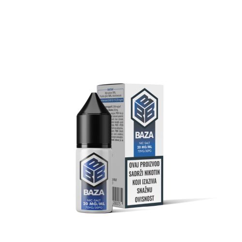 BAZA Nikotinski booster 10ml 20mg 70/30 Nic Salt