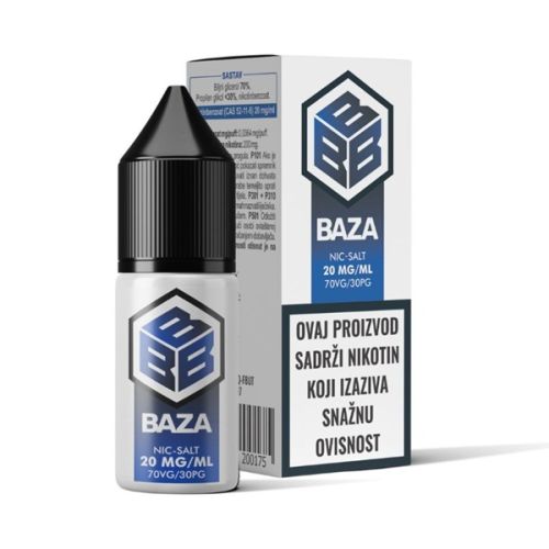 BAZA Nikotinski booster 10ml 20mg 70/30 Nic Salt