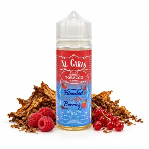 Al Carlo Shake and Vape Blended Red Berries 120ml/15ml