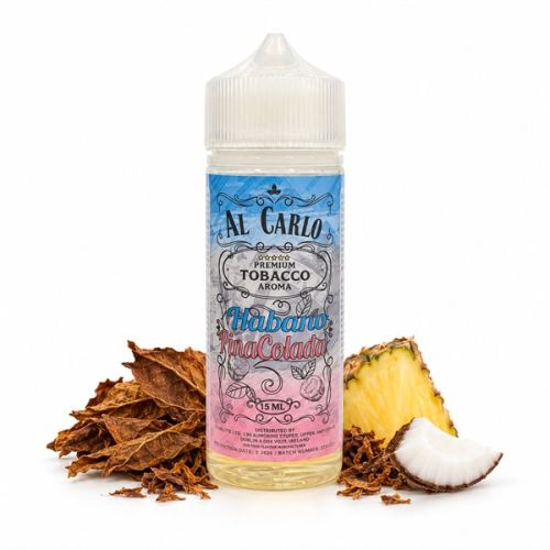 Al Carlo Shake and Vape Habano Pinacolada 120ml/15ml