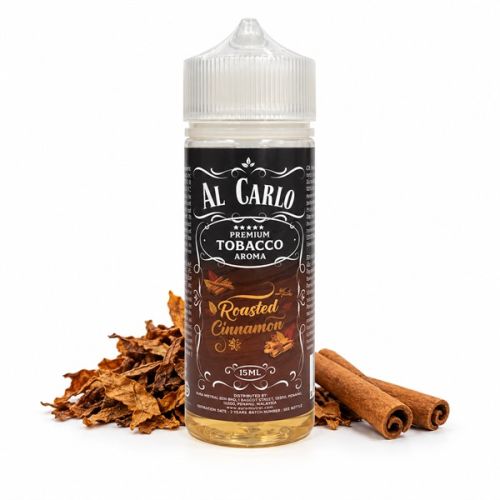 Al Carlo Shake and Vape Roasted Cinnamon 120ml/15ml