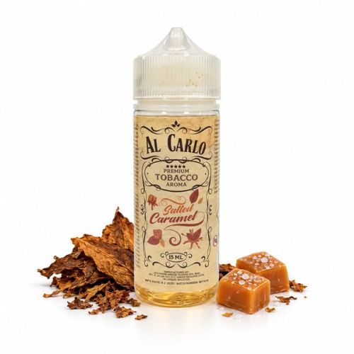 Al Carlo Shake and Vape Salted Caramel 120ml/15ml