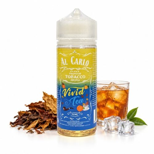 Al Carlo Shake and Vape Vivid Tea 120ml/15ml