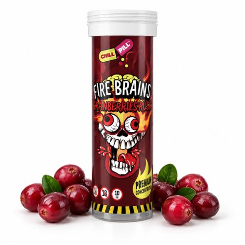 Chill Pill Fire Brains Cranberries Rush 10ml