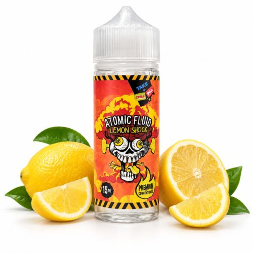 Chill Pill Shake and Vape Atomic Fluid Lemon Shock 120ml/15ml