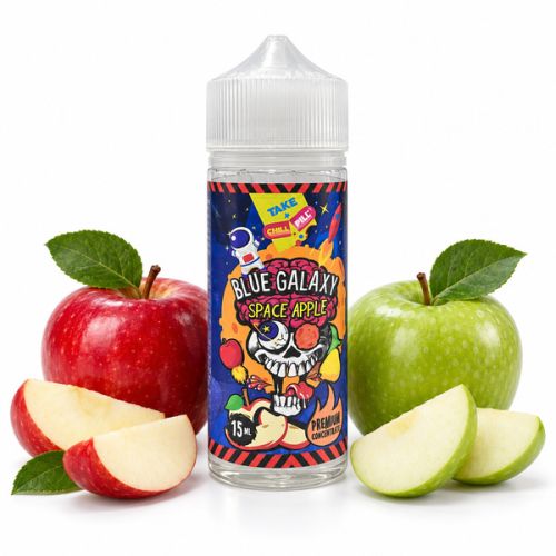 Chill Pill Shake and Vape Blue Galaxy - Space Apple 120ml/15ml