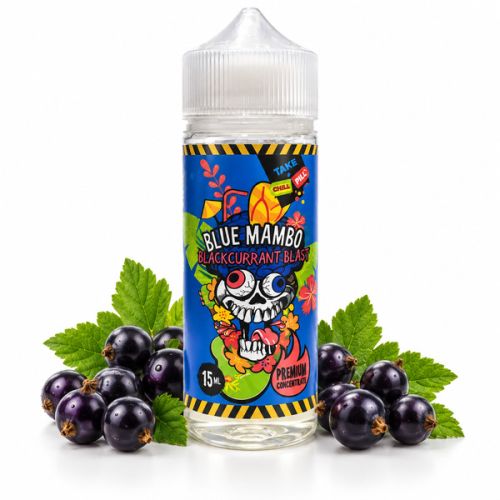 Chill Pill Shake and Vape Blue Mambo Blackcurrant Blast 120ml/15ml