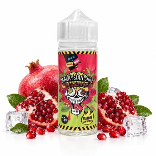 Chill Pill Shake and Vape Malaysian Chill Pomegranate Blast 120ml/15ml