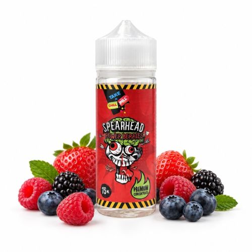 Chill Pill Shake and Vape Spearhead Power Berries 120ml/15ml