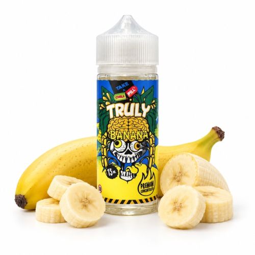 Chill Pill Shake and Vape Truly Banana 120ml/15ml