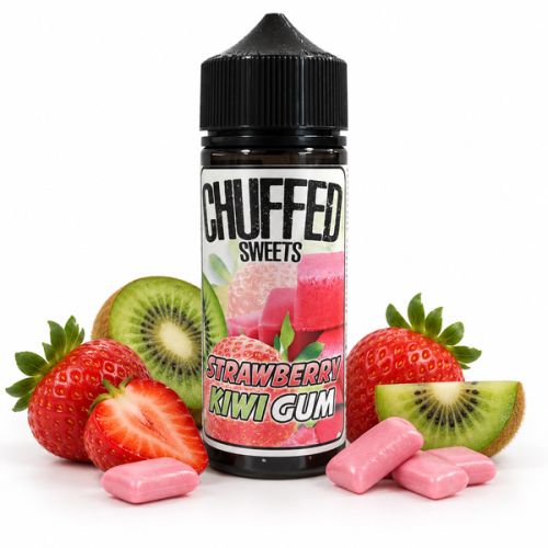 Chuffed Sweets Strawberry Kiwi Gum 120ml/24ml