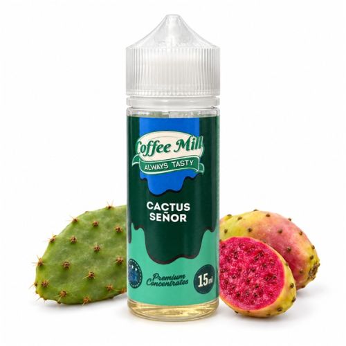 Coffee Mill Cactus Senor 15ml in 120ml bottle