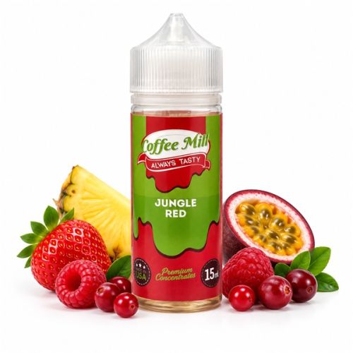 Coffee Mill Jungle Red 15ml in 120ml bottle