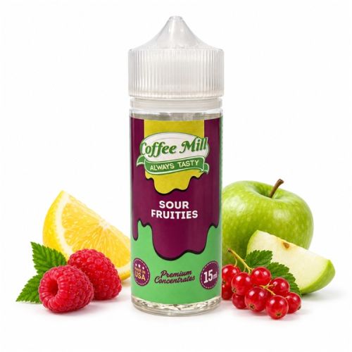 Coffee Mill Sour Fruities 15ml in 120ml bottle
