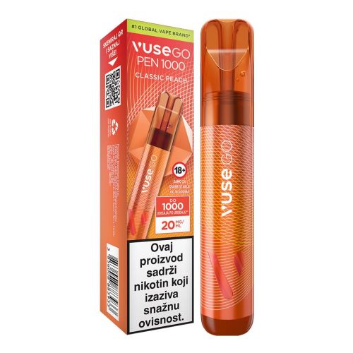 VUSE GO PEN 1000 - Classic Peach