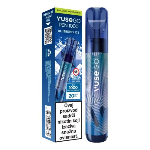VUSE GO PEN 1000 - Blueberry Ice