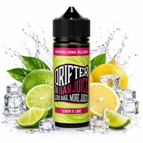 Drifter Bar Lemon Lime 120ml/24ml