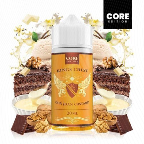 King Crest Don Juan Custard 20/120ml