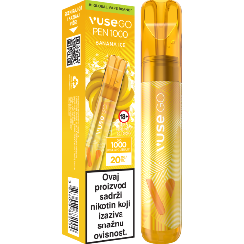 VUSE GO PEN 1000 - Banana Ice