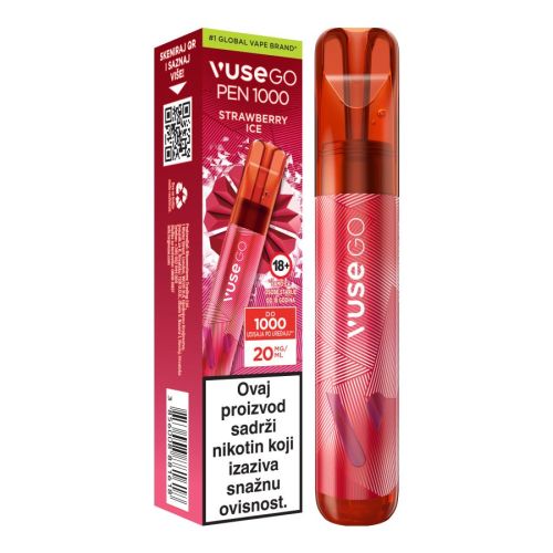 VUSE GO PEN 1000 - Strawberry Ice