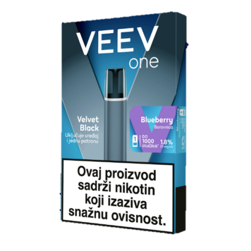 VEEV ONE startni paket: Velvet Black - Blueberry