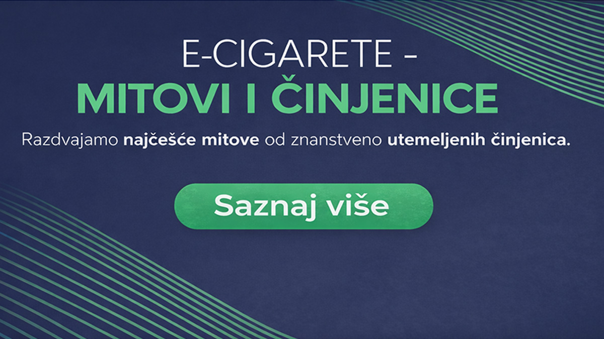 E-cigarete: Mitovi i činjenice – što kaže znanost?